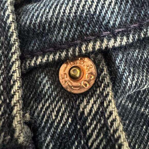 Vintage Levi’s 550 Women’s Jeans 13 28x30 Faded Black USA Relaxed Tapered - Picture 6 of 11